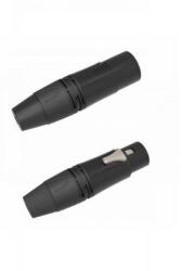 DH DHFXMX3BK ONEHERO 1db 3P XLR mama dugó, 1db 3P XLR papa dugó, szerelhetõ, fekete (DHFXMX3BK)