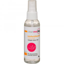 Kézfertőtlenítő folyadék pumpás 60 ml Cleanme Life - aqua