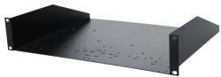 Proel ADRK2AZ Rack polc, 2U fekete, fém, mé: 371 mm, vastagság: 1, 5 mm (ADRK2AZ)