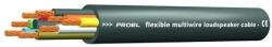 Proel HPC685BK Hangfalkábel, 8x2, 5mm, 13, 6mm átmérõ, fekete (HPC685BK)