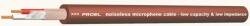 Proel HPC210BZ Mikrofonkábel(2 x 0, 22 mm2), bronz, PVC ? 6, 50 mm (100m-es bund) (HPC210BZ)