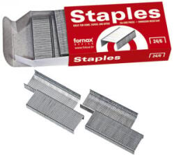 Fornax Tűzőkapocs 24/6, 1000 db/doboz, (A-701226)