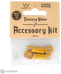 Peaty's Peatys x Chris King MK2 Tubeless Valve Service Kit, arany