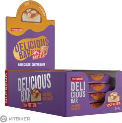 Nutrend DELICIOUS BAR 30% fehérjetartalmú szelet, 28x50 g, mogyoróvaj+karamell
