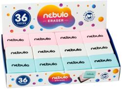 Nebulo Radír, logózott radír 3 színben, Nebulo (R-L-4C) - web24