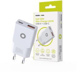 Mobile Origin GaN 30W Slim Charger TUV MO16 - USB-A + USB-C (MO-GAN30W-MO16)