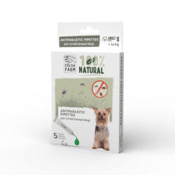 Fresh Farm spot on antiparzitar pentru caini adulti S, 5x2ml, 10 kg