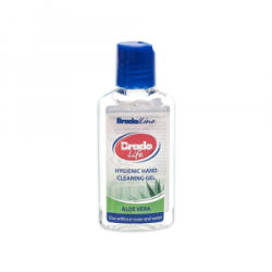 Bradoline Kéz- és bőrfertőtlenítő gél 50 ml life aloe vera (14415) (14415) - aqua