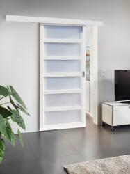 BauTrend Zrt Sunshine Tolóajtó - 75x210 cm, Lakkozott, Fehér