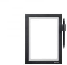 DURABLE Infókeret A5, öntapadó hátlap, mágneses záródás Duraframe Note fekete (499401) (499401)