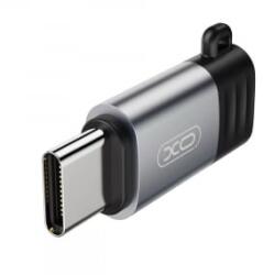 XO NB263B Lightining/USB Type-C 2in1 adapter grafit (PM035412)