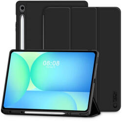 Tech-Protect Защитен Калъф за Samsung Tab S10 FE Plus 13.1", Tech-Protect Trifold Slim Pen Case, Черен (5906302368242)