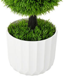 vidaXL Mesterséges Növény Topiárium Fenyő Cseréppel 24x90 cm Zöld (VD42008331)