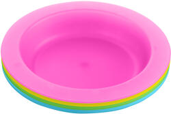 Kikkaboo Комплект цветни чинии Kikkaboo - Rainbow, 4 броя (31302040163) - kindermarket