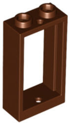 LEGO® Alkatrészek (Pick a Brick) Vöröses barna 1x2x3 Ablakkeret 6058084 (6058084)