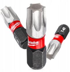 Milwaukee Ütvefúró bit TX40 x 25 mm Shockwave 1/4" Torx 4932430889 1 db (4932430889)