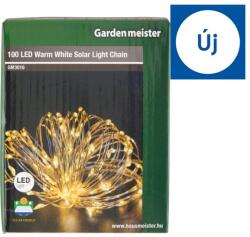  Garden meister GM3016 100 LED-es meleg fehér szolár fényfüzér