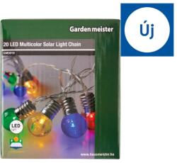 Garden meister GM3019 20 LED-es többszínű szolár fényfüzér