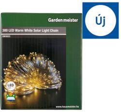 Garden meister GM3023 300 LED-es meleg fehér szolár fényfüzér