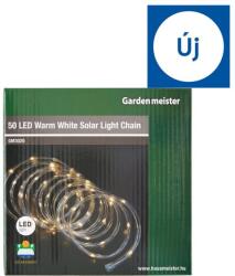  Garden meister GM3020 50 LED-es meleg fehér szolár fényfüzér