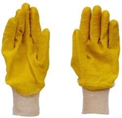 Vetro Design Manusi de Protectie Textile, 25 cm, Impregnate Partial cu Cauciuc, Marimea XL, Galbene (VTR-0315)
