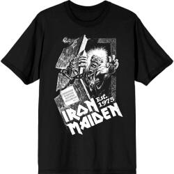 Iron Maiden Ing Est. 1975 No Prayer Grave Unisex Black L (IMTEE205MB03)
