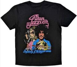 Thin Lizzy Ing Vagabonds of the Western World Tracklist Unisex Black XL (TLTS13MB04)