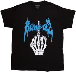 Blink-182 Ing Middle Finger Unisex Black M (BLINKTS21MB02)