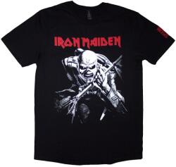 Iron Maiden 50 Trooper Charge White Black L Ing (IMTEE212MB03)