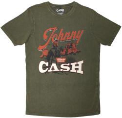Johnny Cash Ing Desert Cowboy Stone Wash Unisex Green XL (JCSTNW27MGR04)
