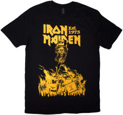 Iron Maiden Est. 1975 Holy Smoke Jumbo Yellow Black M Ing (IMTEE199MB02)