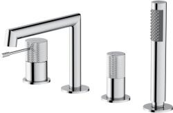 Cersanit Zen kád és zuhany csaptelep fürdőkád fölé króm S951-565 (S951565)