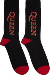 Queen Red Logo Vertical Black 39-45 Zokni (QUSCK07MB)
