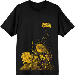 Iron Maiden Est. 1975 Life After Death Lightning Black S Ing (IMTEE204MB01)