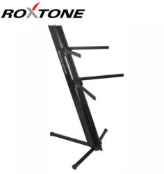 Roxtone KS-1000-BK Billentyűs állvány, 2 szintes