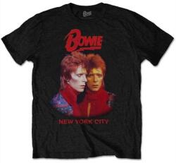 David Bowie Ing New York City Unisex Black XL (BOWTS38MB04)