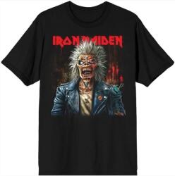 Iron Maiden Ing Est. 1975 Eddie Scream Portrait Unisex Black XL (IMTEE186MB04)