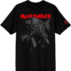 Iron Maiden Ing 50 Trooper Crop Grey Unisex Black 2XL (IMTEE210MB05)