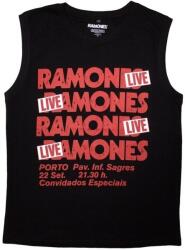 Ramones Concert Black L Ing (RATANK76MB03)