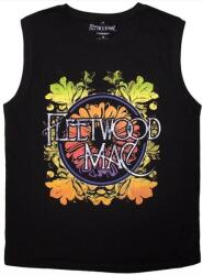 Fleetwood Mac Ing Circle Floral Logo Unisex Black M (FMTANK28MB02)