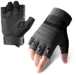 DRAGOWA Tactical Mănuși tactice Pine scurt, negru