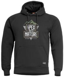 PENTAGON Hanorac bărbătesc cu glugă Apex of Nature, negru