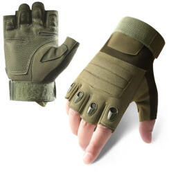 DRAGOWA Tactical Mănuși tactice Pine scurt, verde