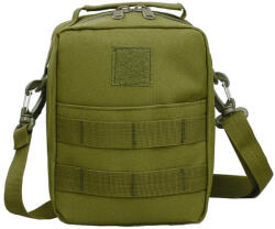 DRAGOWA Tactical Dragowa Geantă de umăr medicală impermeabilă Dragowa Tactical 2L, verde