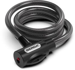 Gerda Flex 1200/12V kerékpárzár fekete