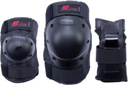 K2 Prime Man black/red védőszett XL fekete|vörös