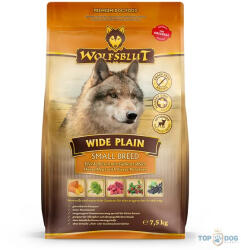 Wolfsblut Wide Plain Small Breed Lóhús Édesburgonyával száraz kutyatáp 7, 5 kg
