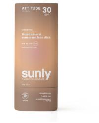 ATTITUDE Sunly Tinted Mineral Sunscreen Face Stick SPF 30 20 g