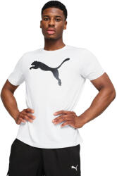 PUMA Póló Puma M Tad Essentials Solid Cat Tee, Fehér, Férfiak M fehér