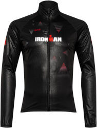 QUEST Pro IRONMAN férfi kerékpáros kabát XL fekete